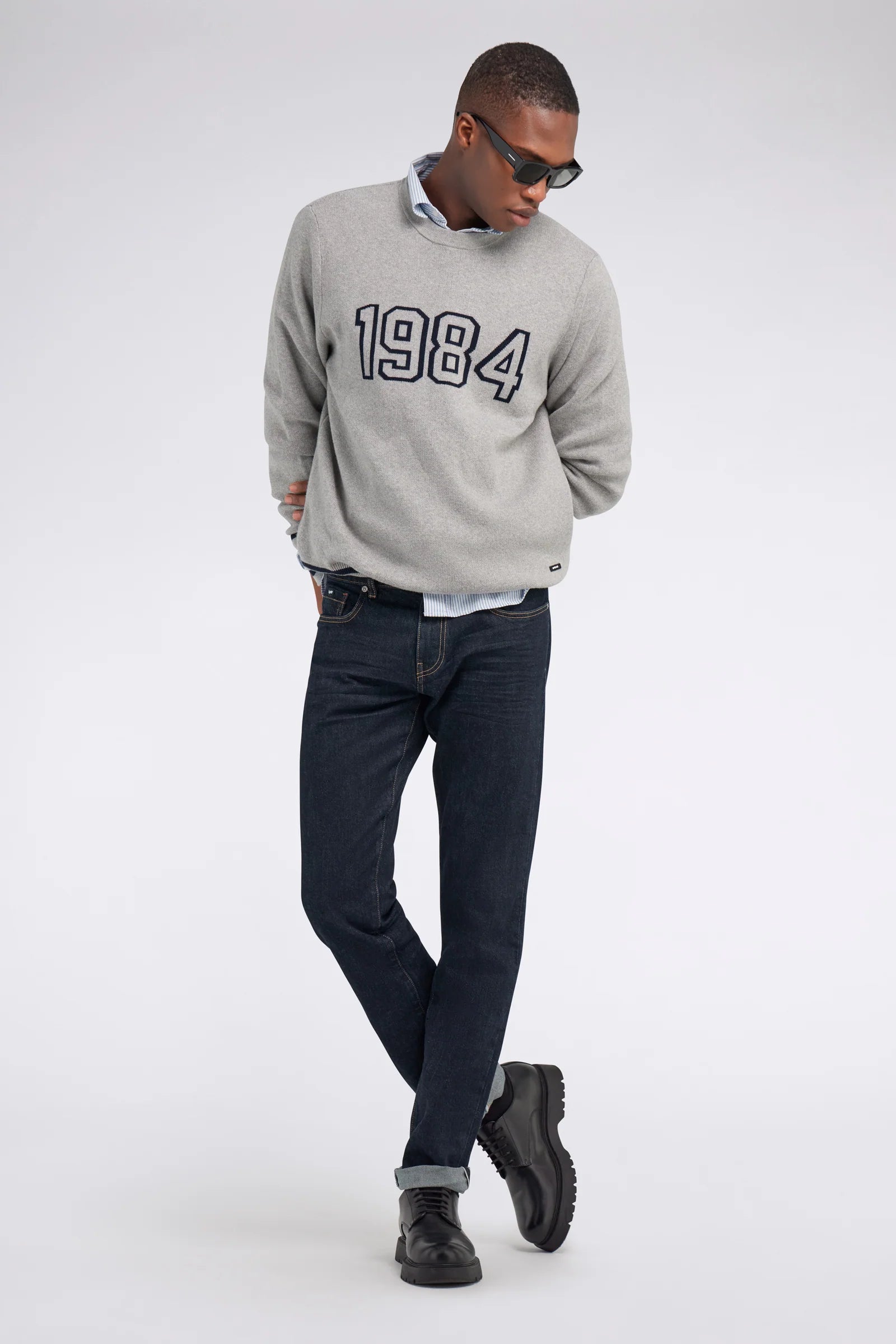 Slim fit farmer nadrág 01RO